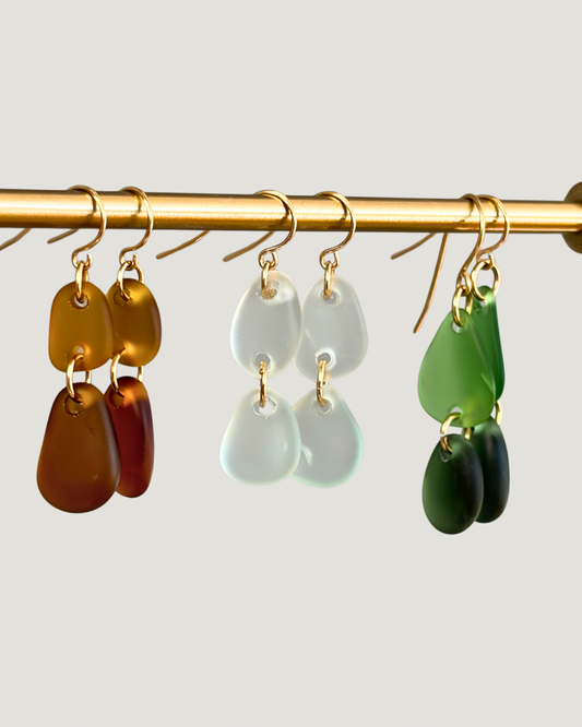 The Autumn Edit - Two-Drop Earrings